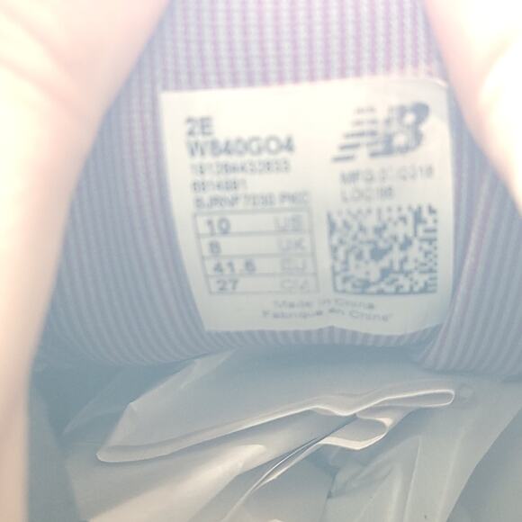 New Balance W840G04 Light Grey Running women's Size 10 - Picture 9 of 9